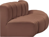 Arc Vegan Leather Modular Sofa - Elevate Your Space with Luxurious Comfort and Stylish Versatility
