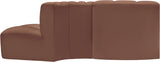 Arc Vegan Leather Modular Sofa - Elevate Your Space with Luxurious Comfort and Stylish Versatility
