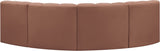 Arc Vegan Leather Modular Sofa - Elevate Your Space with Luxurious Design and Versatile Comfort