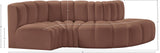 Arc Vegan Leather Modular Sofa – Elevate Your Space with Timeless Luxury and Versatile Design