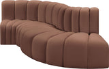 Arc Vegan Leather Modular Sofa – Elevate Your Space with Timeless Luxury and Versatile Design