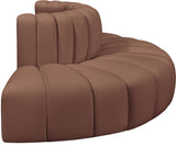 Arc Vegan Leather Modular Sofa - Elevate Your Space with Timeless Sophistication and Versatile Design