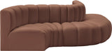 Arc Vegan Leather Modular Sofa – Elevate Your Space with Modern Luxury and Versatile Design Options