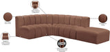 Arc Vegan Leather Modular Sofa: Elevate Your Space with Timeless Sophistication and Versatile Design