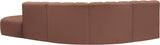 Arc Vegan Leather Modular Sofa: Elevate Your Space with Timeless Sophistication and Versatile Design