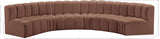 Arc Vegan Leather Modular Sofa - Elevate Your Space with Timeless Luxury and Versatile Design Options