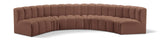 Arc Vegan Leather Modular Sofa - Elevate Your Space with Timeless Luxury and Versatile Design Options