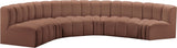 Arc Vegan Leather Modular Sofa - Elevate Your Space with Timeless Luxury and Versatile Design Options