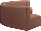 Arc Vegan Leather Modular Sofa - Elevate Your Space with Timeless Luxury and Versatile Design Options