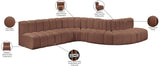 Arc Vegan Leather Modular Sofa - Elevate Your Space with Timeless Luxury and Versatile Comfort Today!