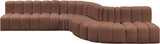 Arc Vegan Leather Modular Sofa - Elevate Your Space with Timeless Luxury and Versatile Comfort Today!