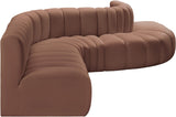 Arc Vegan Leather Modular Sofa - Elevate Your Space with Timeless Luxury and Versatile Comfort Today!