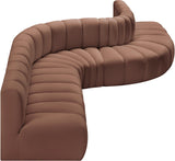 Arc Vegan Leather Modular Sofa - Elevate Your Space with Timeless Luxury and Versatile Comfort Today!