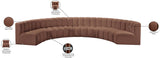 Arc Vegan Leather Modular Sofa – Elevate Your Space with Timeless Sophistication and Versatile Design