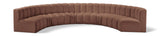 Arc Vegan Leather Modular Sofa – Elevate Your Space with Timeless Sophistication and Versatile Design