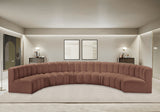 Arc Vegan Leather Modular Sofa – Elevate Your Space with Timeless Sophistication and Versatile Design