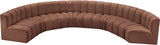 Arc Vegan Leather Modular Sofa – Elevate Your Space with Timeless Sophistication and Versatile Design