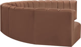 Arc Vegan Leather Modular Sofa – Elevate Your Space with Timeless Sophistication and Versatile Design