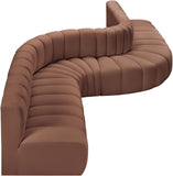 Arc Vegan Leather Modular Sofa - Elevate Your Space with Contemporary Luxury and Versatile Design