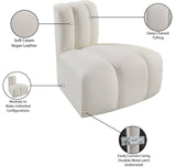 Arc Vegan Leather Modular Corner Chair - Elevate Your Space with Modern Luxury and Timeless Design