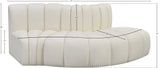 Arc Vegan Leather Modular Sofa - Elevate Your Space with Luxurious Comfort and Stylish Versatility