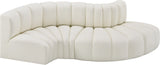 Arc Vegan Leather Modular Sofa – Elevate Your Space with Timeless Luxury and Versatile Design