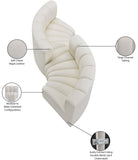 Arc Vegan Leather Modular Sofa - Elevate Your Space with Timeless Sophistication and Versatile Design
