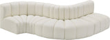 Arc Vegan Leather Modular Sofa – Elevate Your Space with Modern Luxury and Versatile Design Options