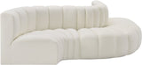 Arc Vegan Leather Modular Sofa – Elevate Your Space with Modern Luxury and Versatile Design Options
