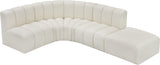 Arc Vegan Leather Modular Sofa: Elevate Your Space with Timeless Sophistication and Versatile Design