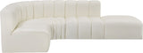 Arc Vegan Leather Modular Sofa: Elevate Your Space with Timeless Sophistication and Versatile Design