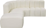 Arc Vegan Leather Modular Sofa: Elevate Your Space with Timeless Sophistication and Versatile Design