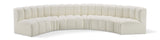 Arc Vegan Leather Modular Sofa - Elevate Your Space with Timeless Luxury and Versatile Design Options