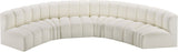 Arc Vegan Leather Modular Sofa - Elevate Your Space with Timeless Luxury and Versatile Design Options