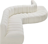 Arc Vegan Leather Modular Sofa - Elevate Your Space with Timeless Luxury and Versatile Comfort Today!