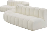 Arc Vegan Leather Modular Sofa - Elevate Your Space with Contemporary Luxury and Versatile Design