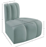 Arc Vegan Leather Modular Corner Chair - Elevate Your Space with Modern Luxury and Timeless Design