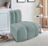 Arc Vegan Leather Modular Corner Chair - Elevate Your Space with Modern Luxury and Timeless Design