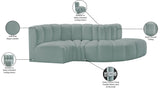 Arc Vegan Leather Modular Sofa – Elevate Your Space with Timeless Luxury and Versatile Design