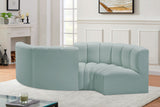Arc Vegan Leather Modular Sofa - Elevate Your Space with Timeless Sophistication and Versatile Design