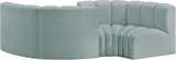Arc Vegan Leather Modular Sofa - Elevate Your Space with Timeless Sophistication and Versatile Design