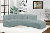 Arc Vegan Leather Modular Sofa: Elevate Your Space with Timeless Sophistication and Versatile Design