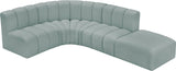 Arc Vegan Leather Modular Sofa: Elevate Your Space with Timeless Sophistication and Versatile Design