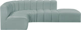 Arc Vegan Leather Modular Sofa: Elevate Your Space with Timeless Sophistication and Versatile Design