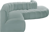 Arc Vegan Leather Modular Sofa - Elevate Your Space with Timeless Luxury and Versatile Comfort Today!