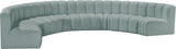 Arc Vegan Leather Modular Sofa – Elevate Your Space with Timeless Sophistication and Versatile Design