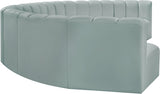 Arc Vegan Leather Modular Sofa – Elevate Your Space with Timeless Sophistication and Versatile Design