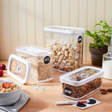 ZWILLING Fresh & Save Cube Box, Plasic, Airtight Dry Food Storage Container, Medium X-Tall Cube, 3M Container, 3-qt