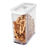 ZWILLING Fresh & Save Cube Box, Plasic, Airtight Dry Food Storage Container, Medium X-Tall Cube, 3M Container, 3-qt