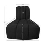 Arc Vegan Leather Modular Corner Chair - Elevate Your Space with Modern Luxury and Timeless Design